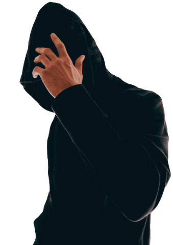 Image of a person with his hand on face